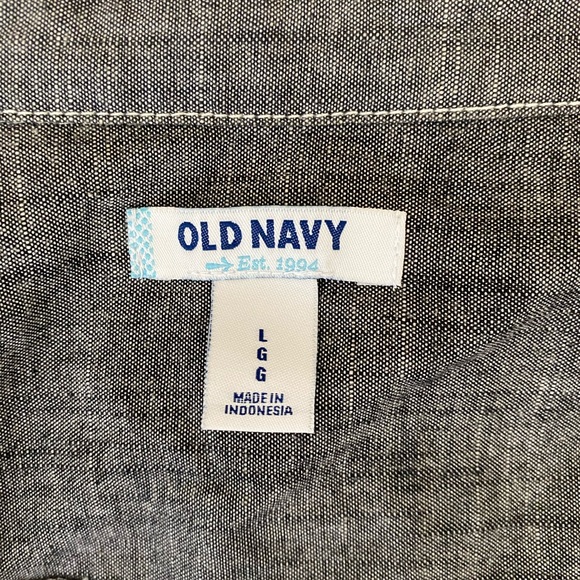 Gray button up - Picture 2 of 2